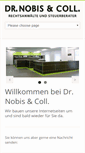 Mobile Screenshot of drnobis.de